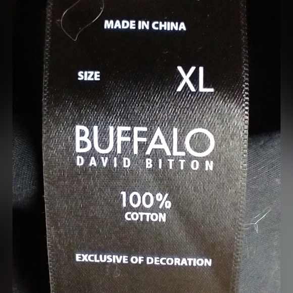 BUFFALO by DAVID BRITTON WOMEN'S MISSES SIZE XL BLACK SAFARI STYLE SHIRT/JACKET - Picture 6 of 12